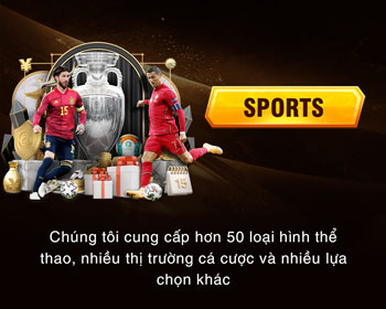 Hình ảnh giao diện cá cược thể thao tại GO88 với các môn bóng đá, eSports