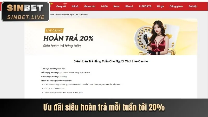 Đánh giá chi tiết Sinbet, khuyến mãi 009bet đăng ký nhận 188k, cá cược trực tuyến
